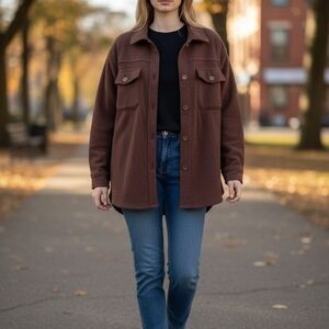Othr Women's Brown Button Down Shirt